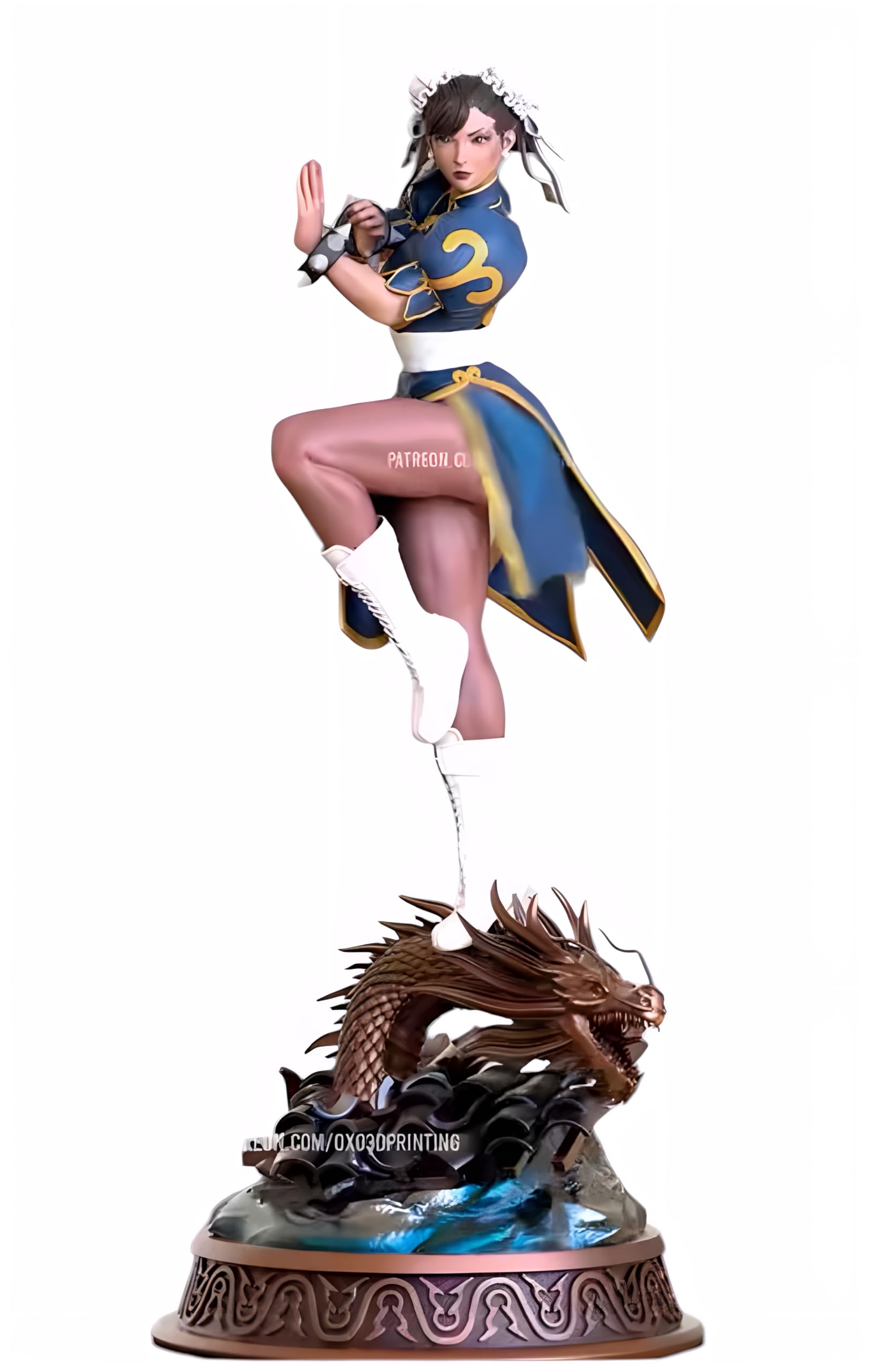 Amazon | 1/6 ガレージキット フィギュア340mm 未塗装 春麗 モデル